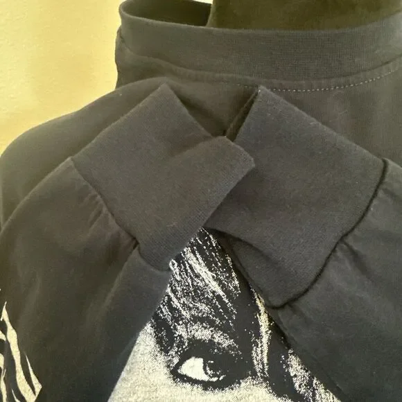 Taylor Swift THE ERAS TOUR NAVY Long-Sleeve T-Shirt XS Swifty - Picture 4 of 5